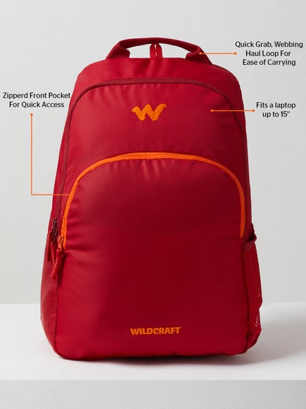 WILDCRAFT ACE 20L LAPTOP BACKPACK