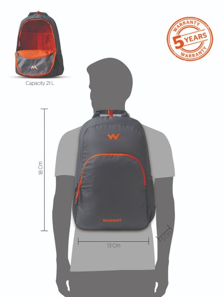 WILDCRAFT ACE 20L LAPTOP BACKPACK