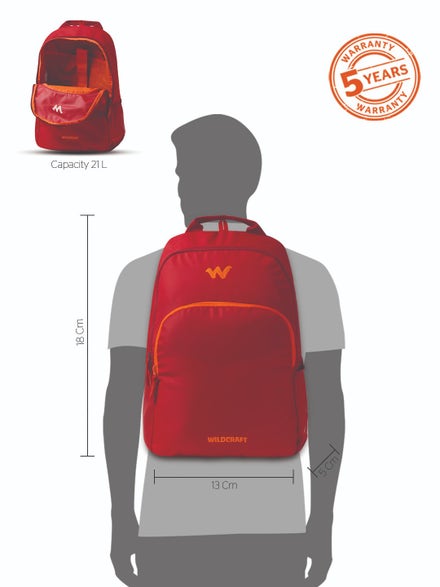 WILDCRAFT ACE 20L LAPTOP BACKPACK