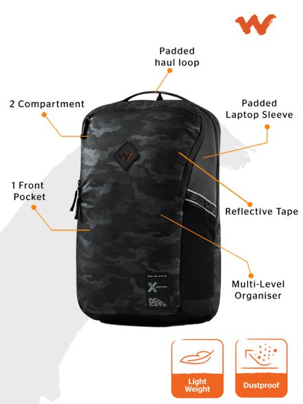 WILDCRAFT SEEKER LAPTOP BACKPACK 23 L