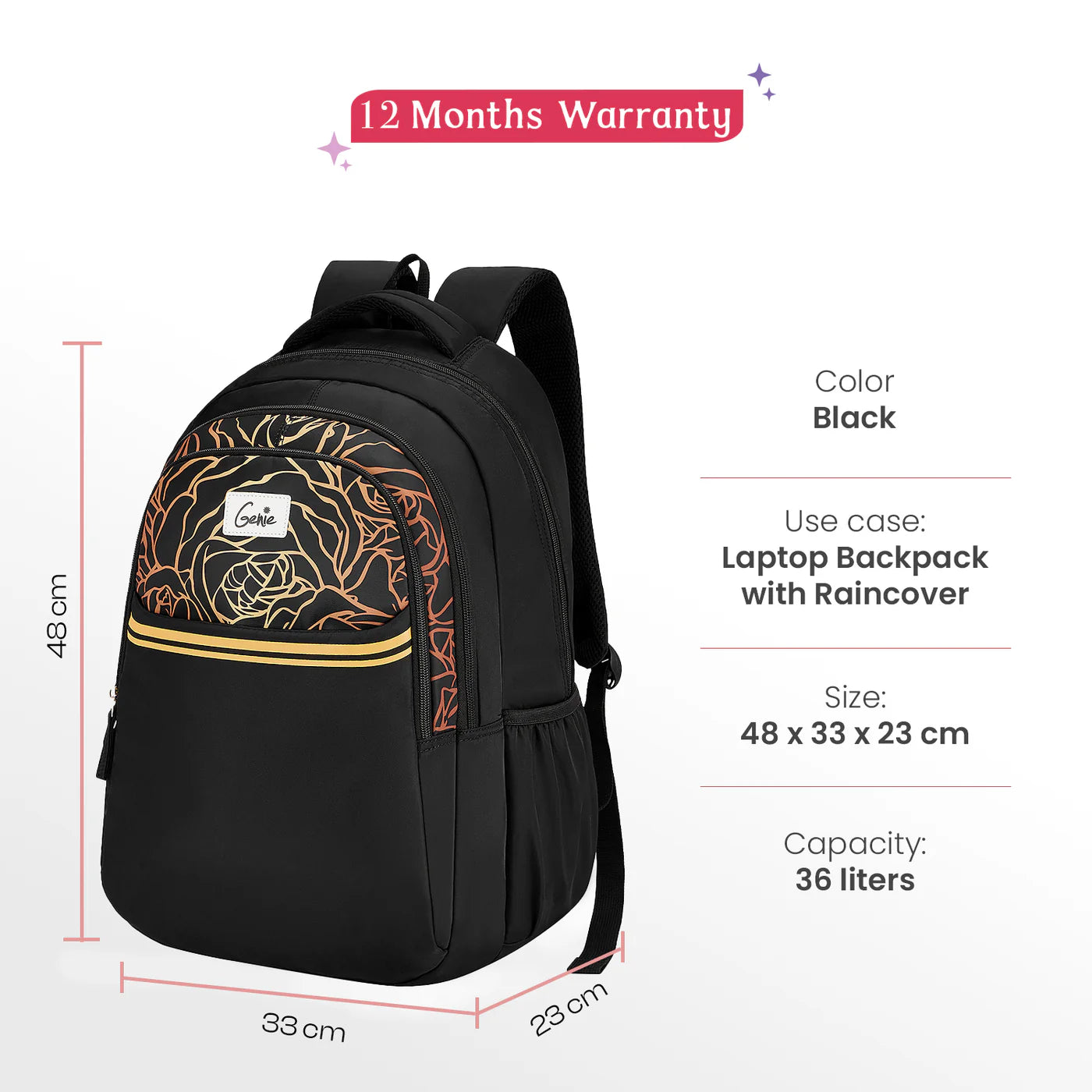 Genie GLOW 36L Laptop Backpack