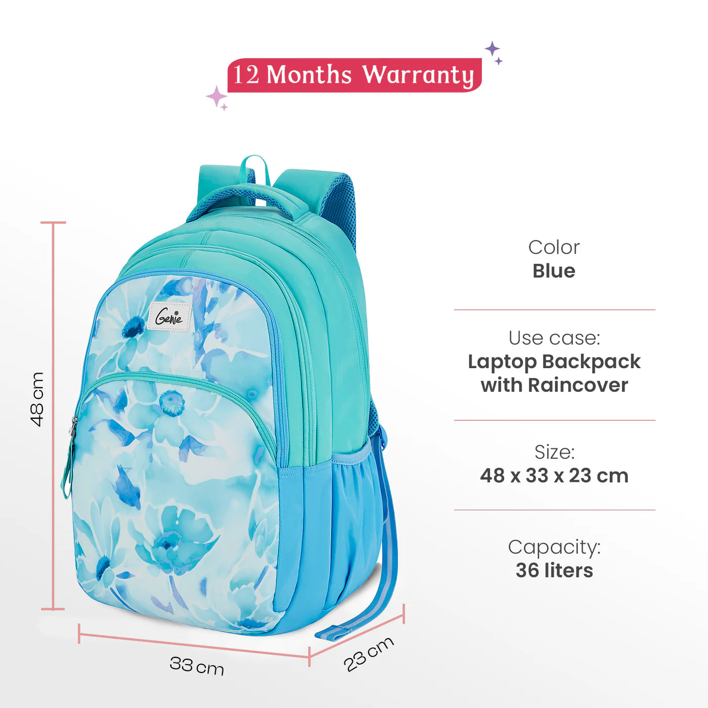 Genie ELSIE 36L Laptop Backpack