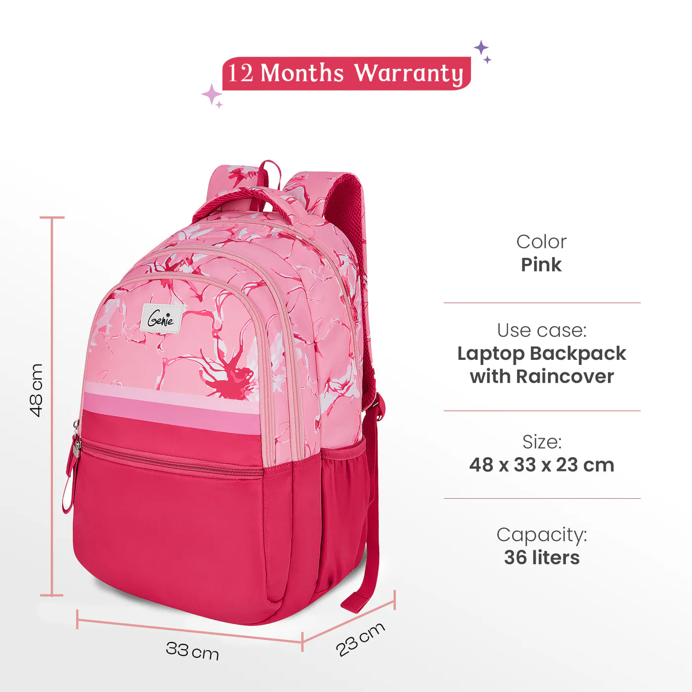 Genie FIFI 36L Laptop Backpack
