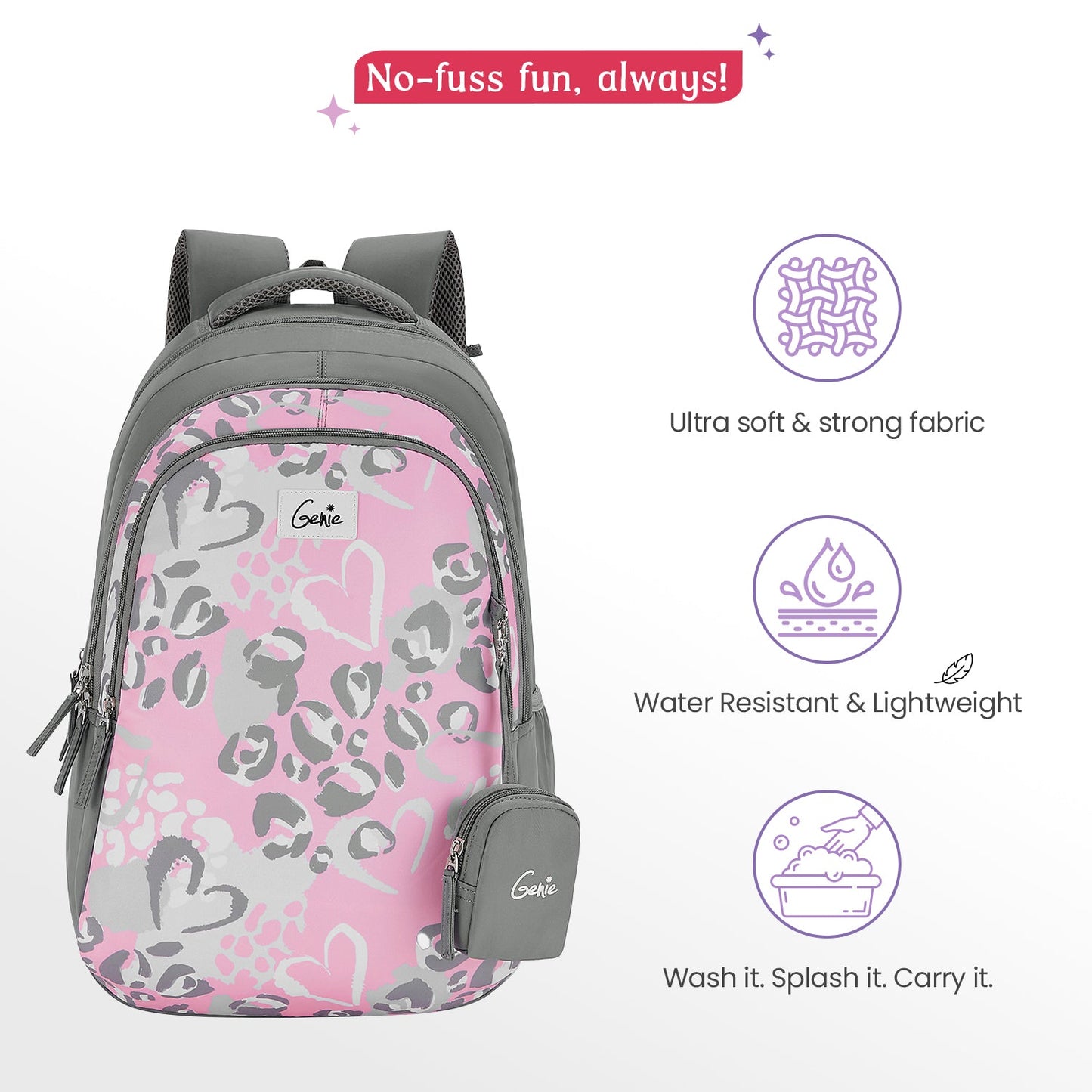 Genie Laena 36L Ash Backpack
