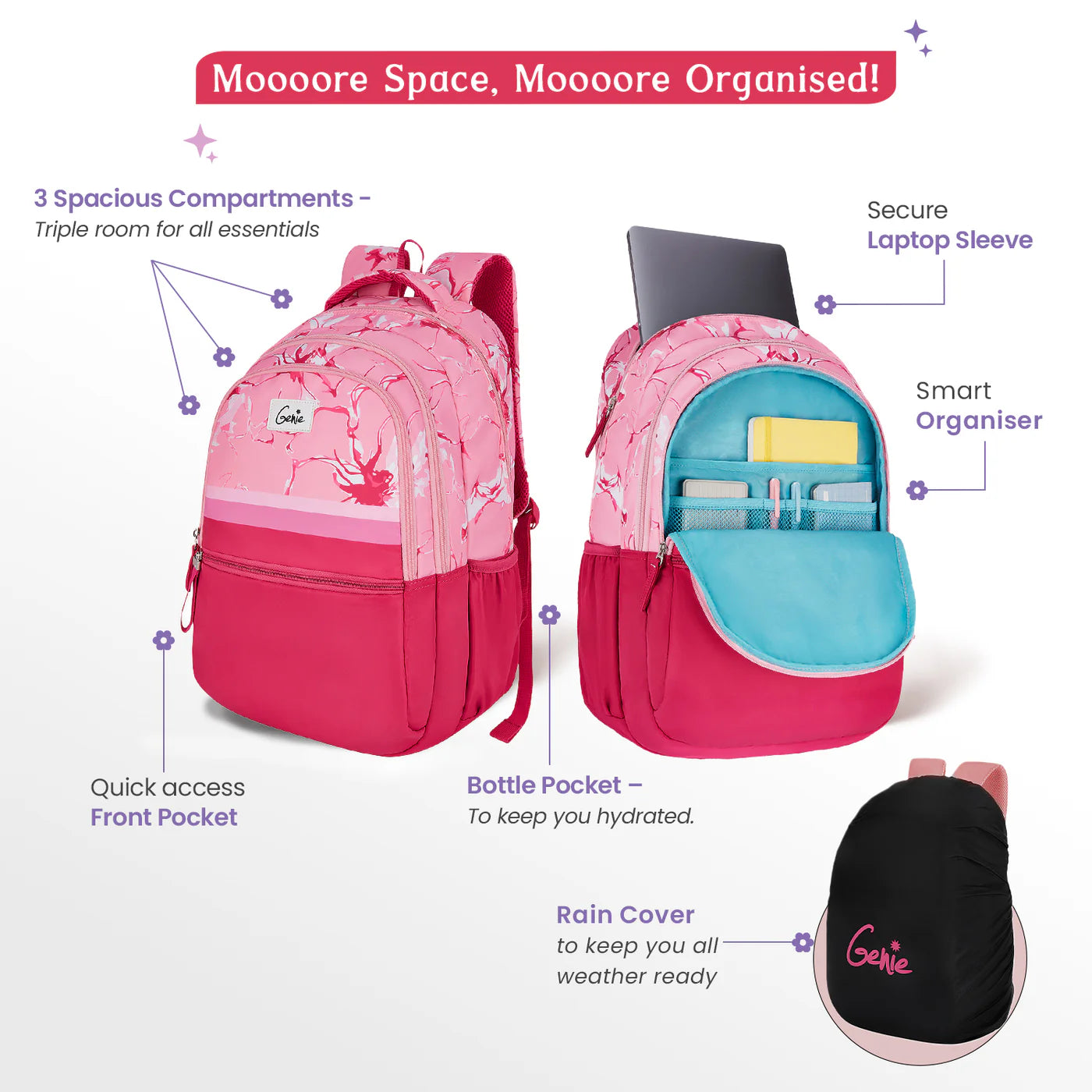 Genie FIFI 36L Laptop Backpack