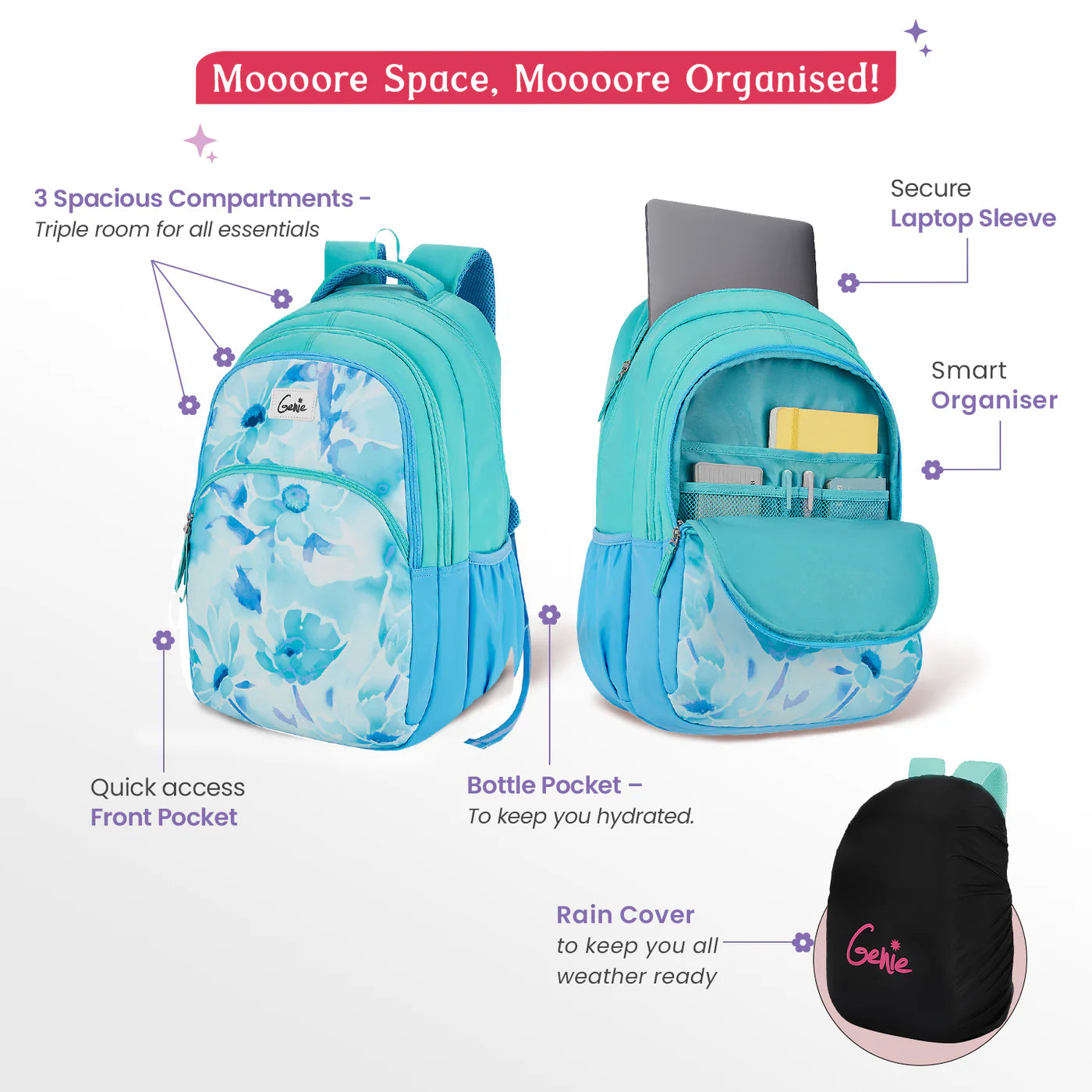 Genie ELSIE 36L Laptop Backpack