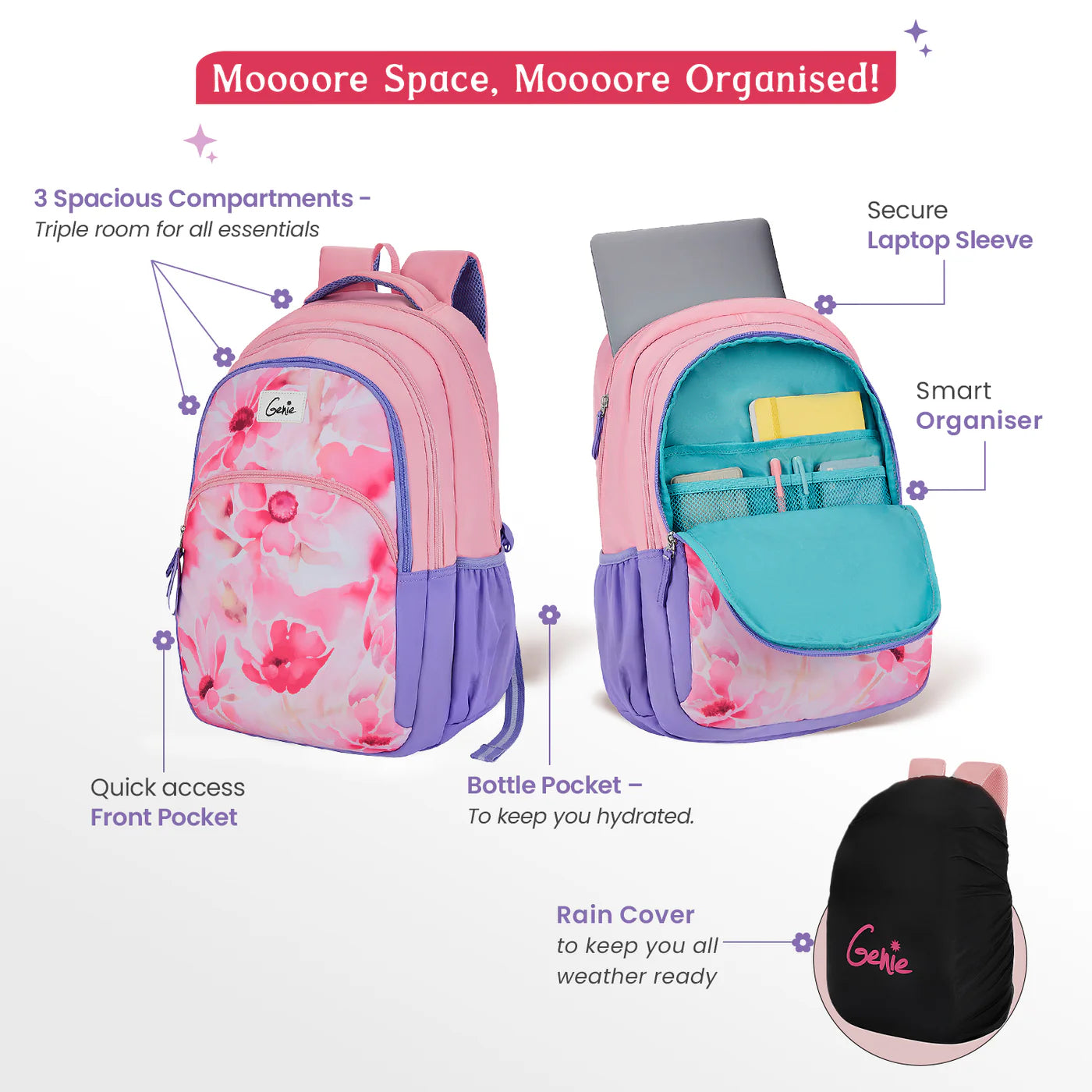 Genie ELSIE 36L Laptop Backpack