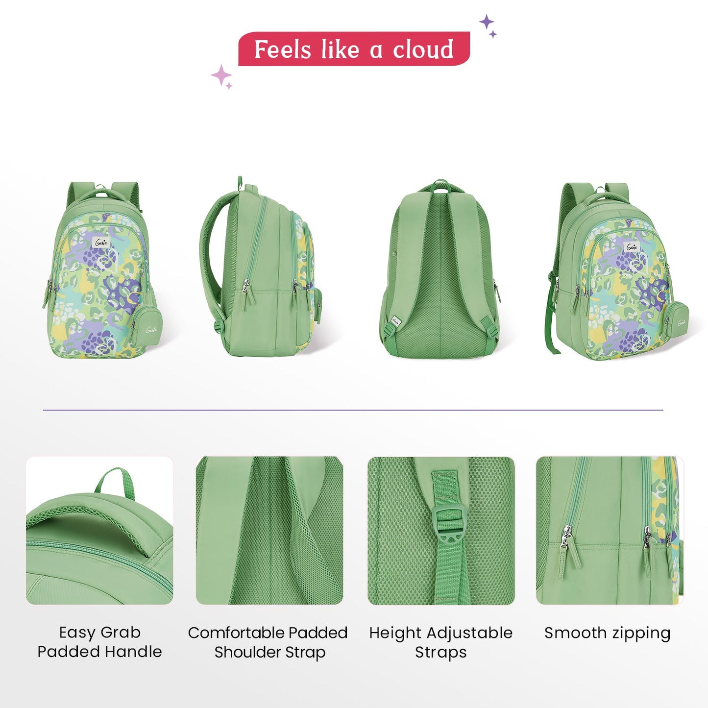 Genie Laena 36L Ash Backpack