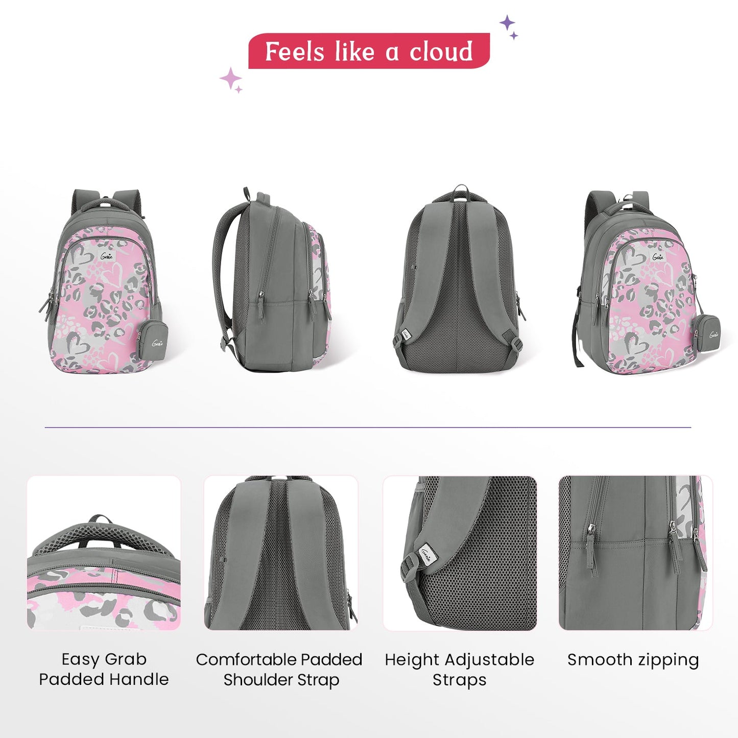 Genie Laena 36L Ash Backpack