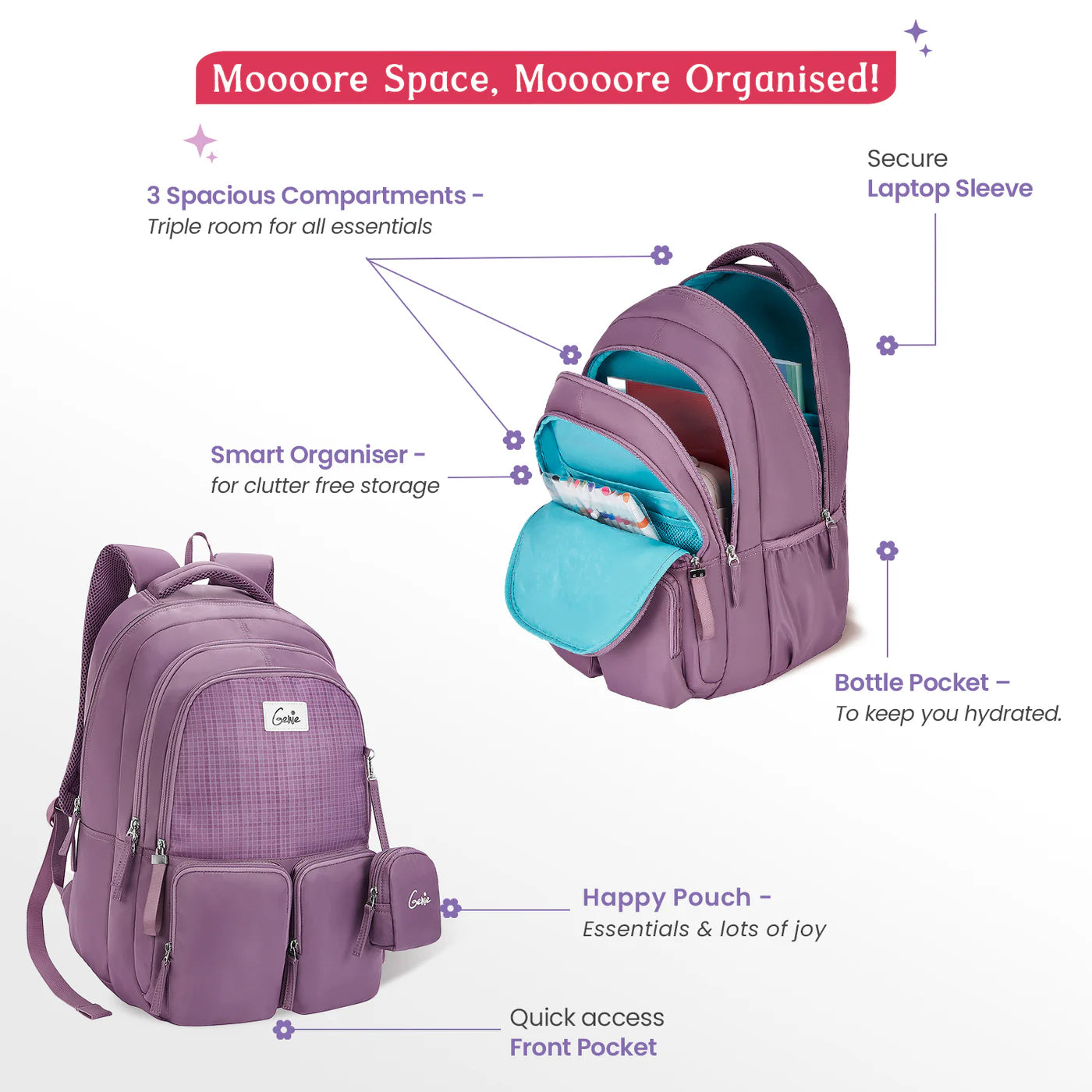 Genie Ariana 36L Laptop Backpack