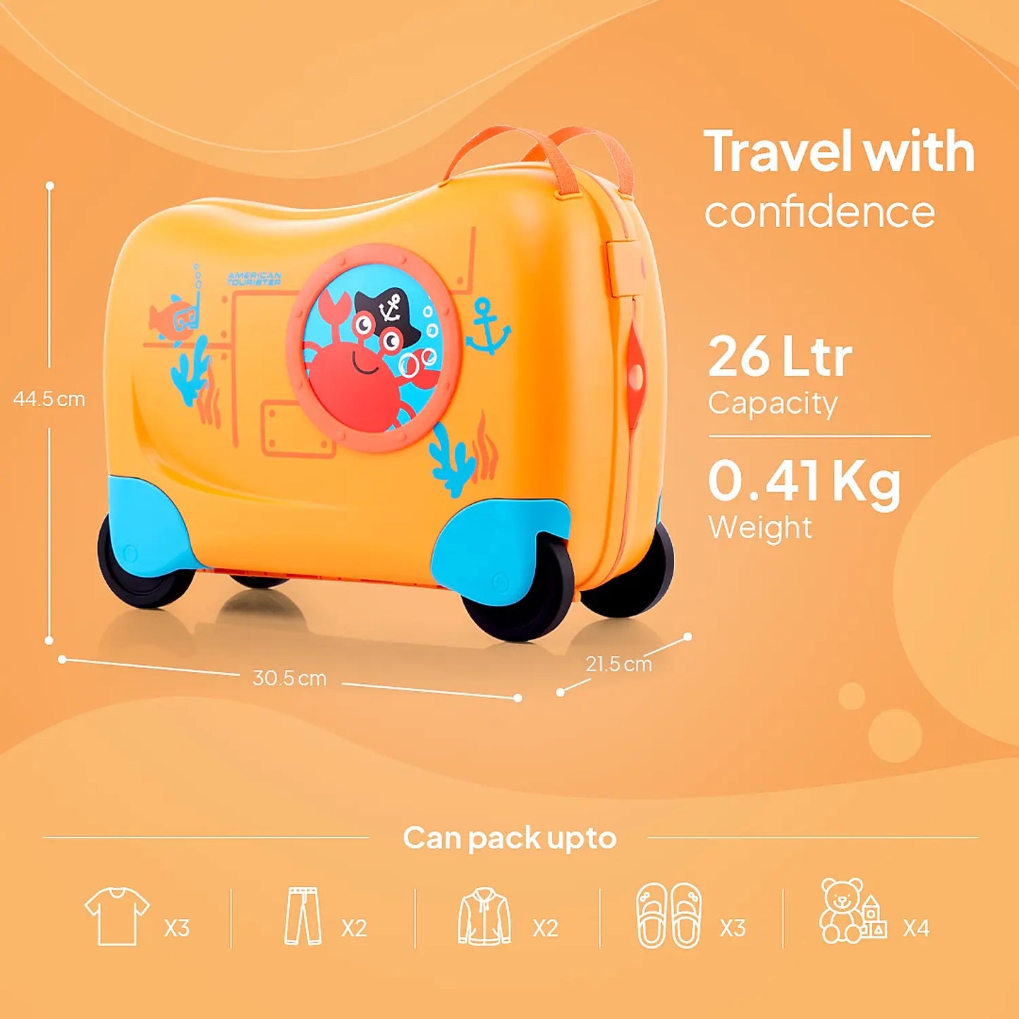 AMERICAN TOURISTER SKITTLE