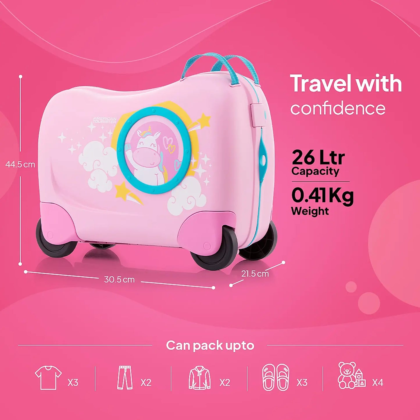 AMERICAN TOURISTER SKITTLE