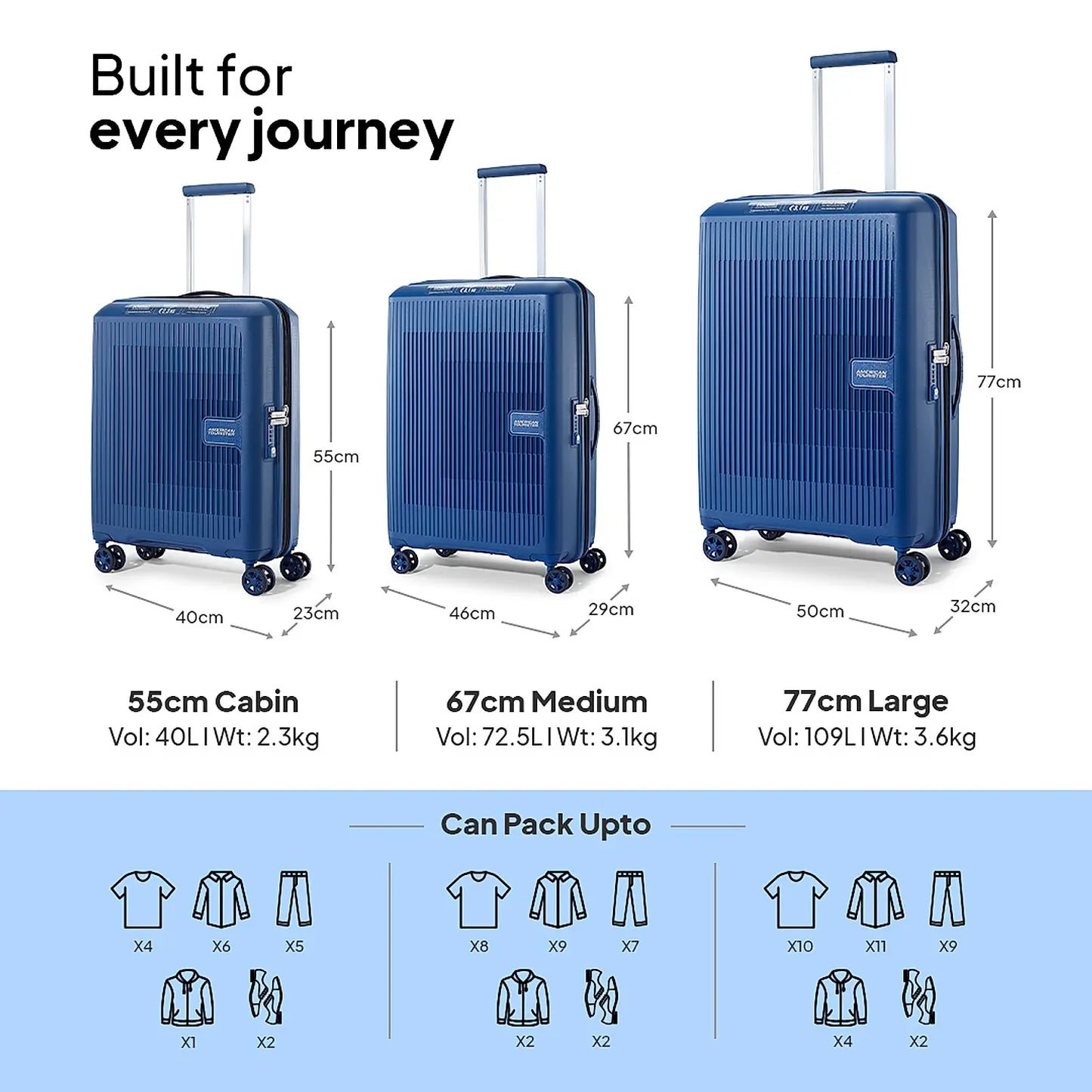 AMERICAN TOURISTER AEROSTEP