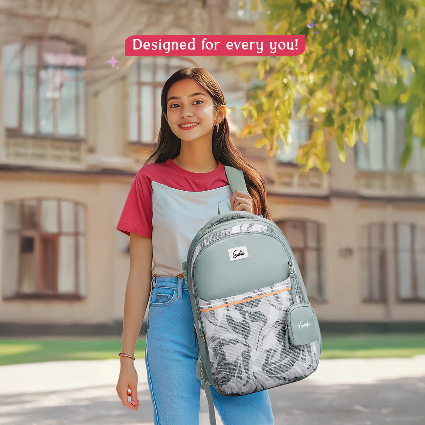 Genie Zuri 40L Laptop Backpack With Raincover