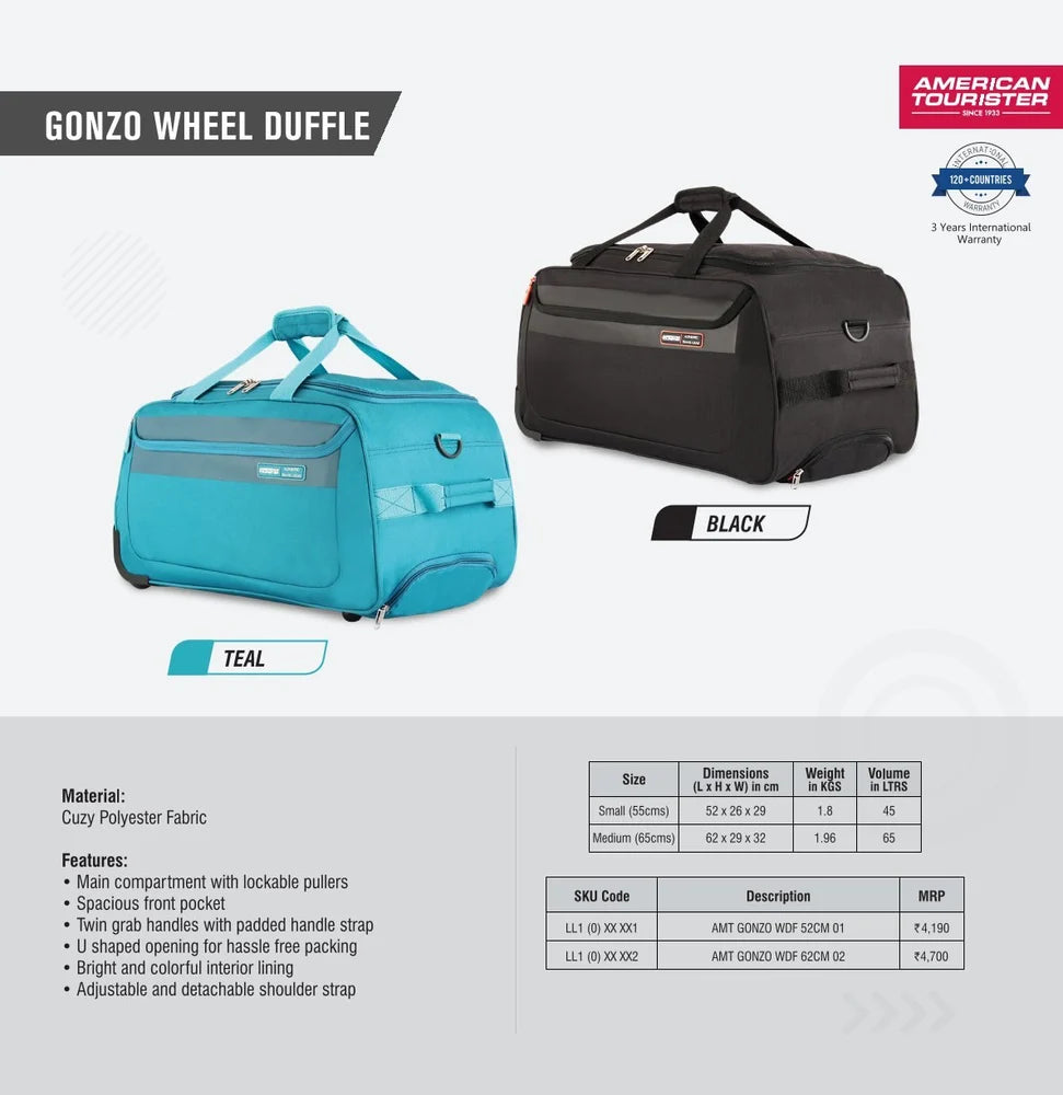 AMERICAN TOURISTER GONZO