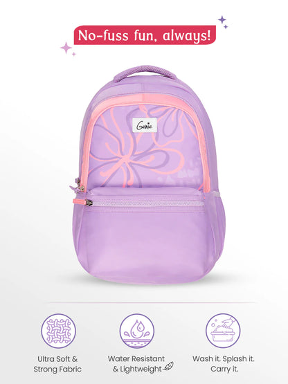 Rosalin 36L Laptop Backpack With Raincover - Lavender