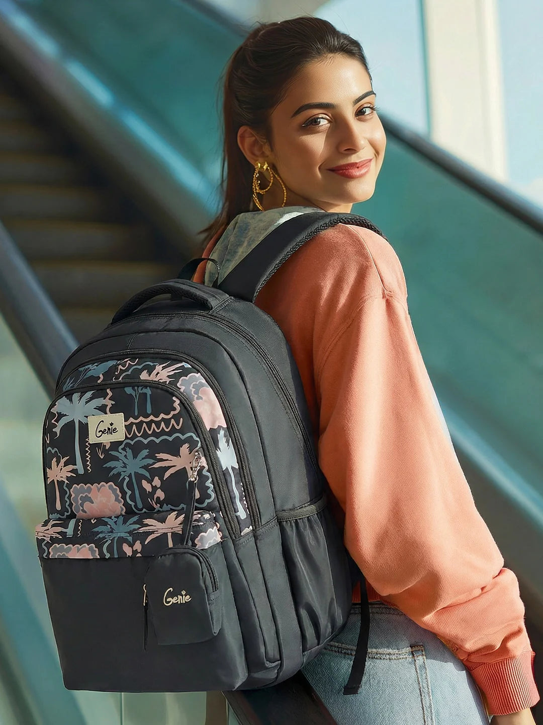Mirana 36L Laptop Backpack - Grey
