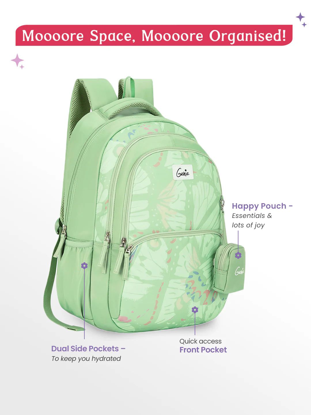 Morphi 36L Laptop Backpack - Ash Green