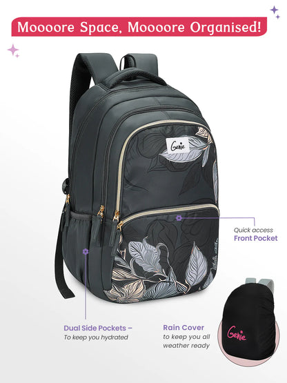 Canopy 36L Laptop Backpack With Raincover - Grey
