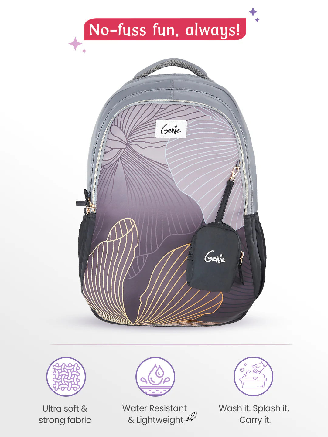 Emberlit 36L School Backpack - Black