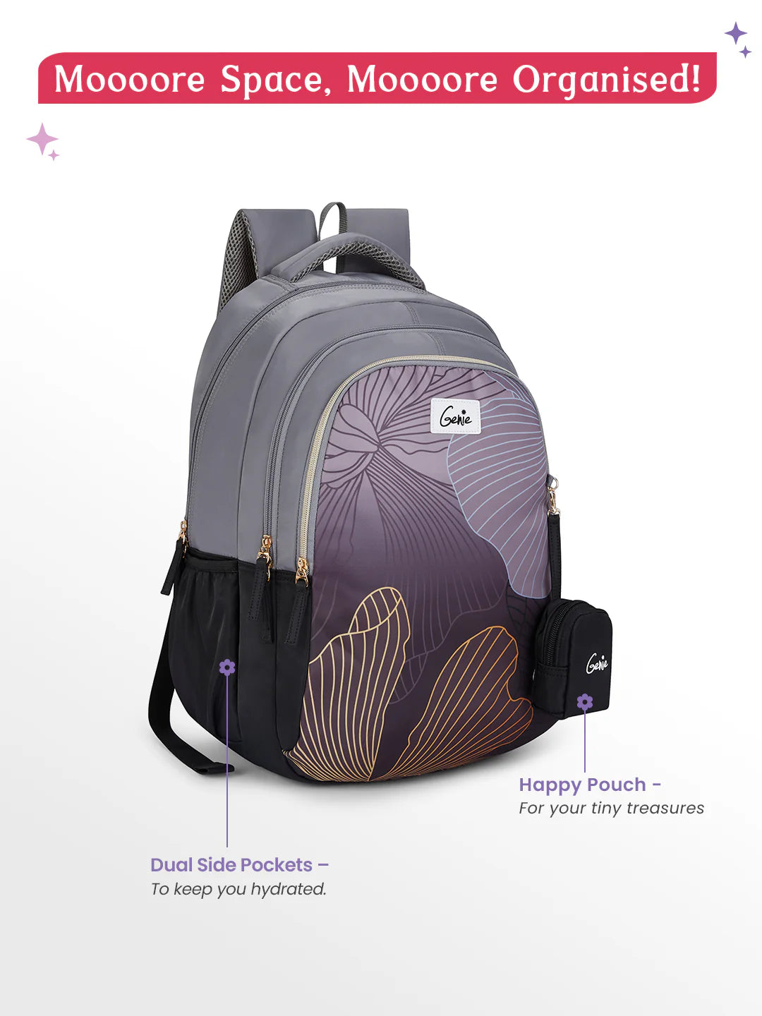 Emberlit 36L School Backpack - Black