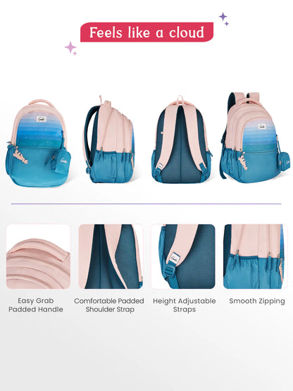 Celestia 36L Laptop Backpack - Bluish green