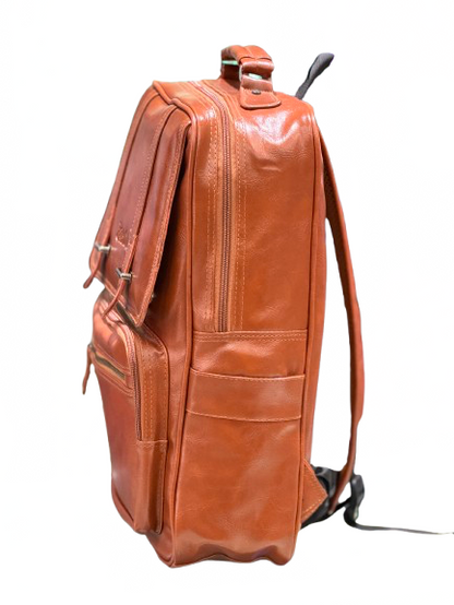 Leather Backpack 35L