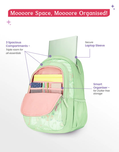 Morphi 36L Laptop Backpack - Ash Green