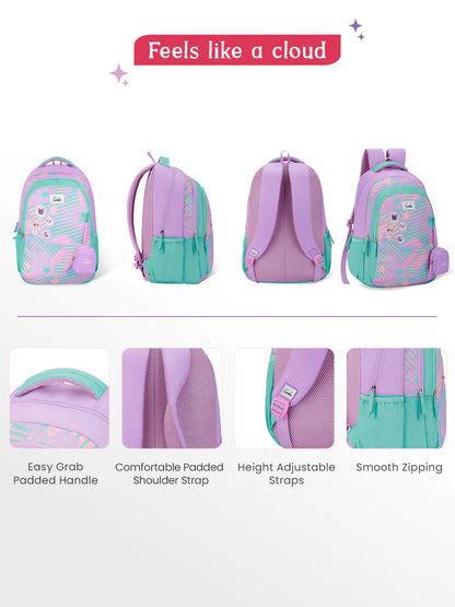 Sparkit 36L School Backpack - Lavender