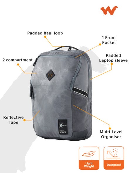 WILDCRAFT SEEKER LAPTOP BACKPACK 23 L