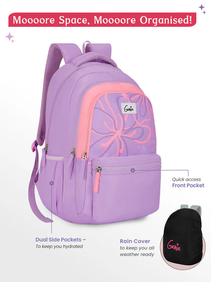 Rosalin 36L Laptop Backpack With Raincover - Lavender