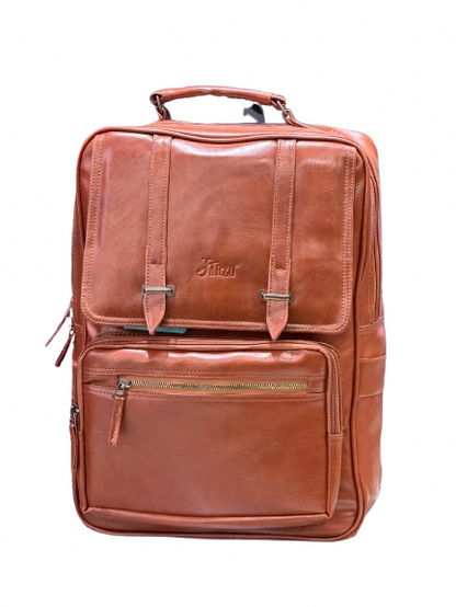 Leather Backpack 35L