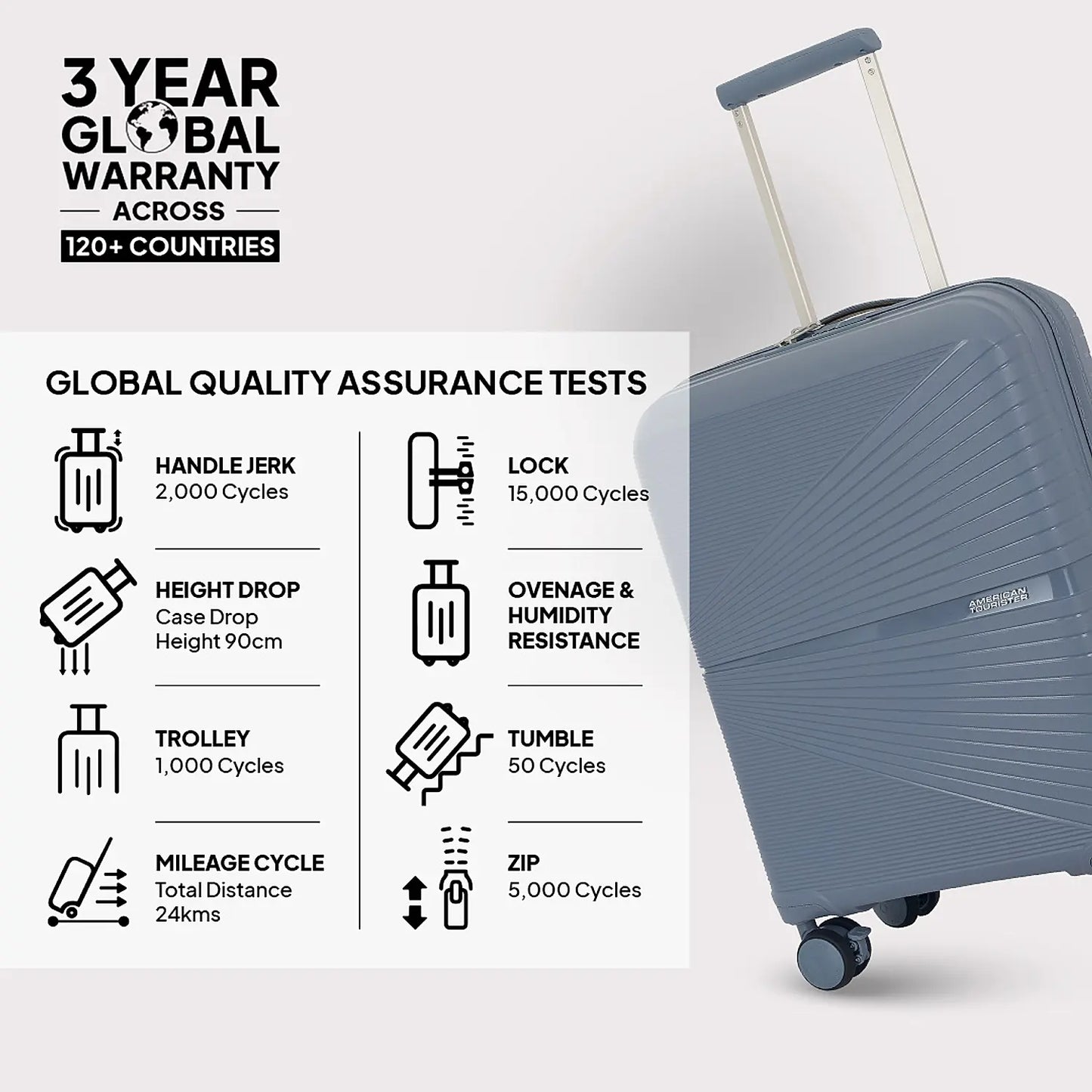 AMERICAN TOURISTER AIRCONIC LIGHTWEIGHT STROLLY