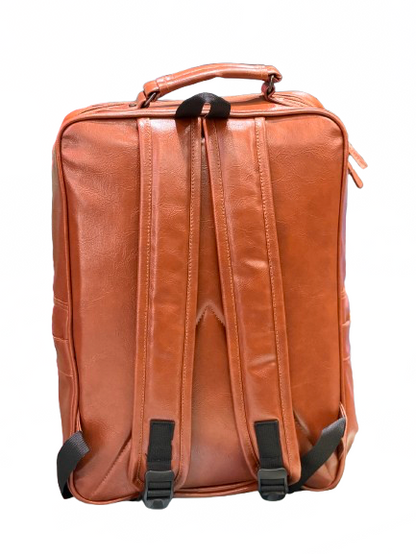 Leather Backpack 35L