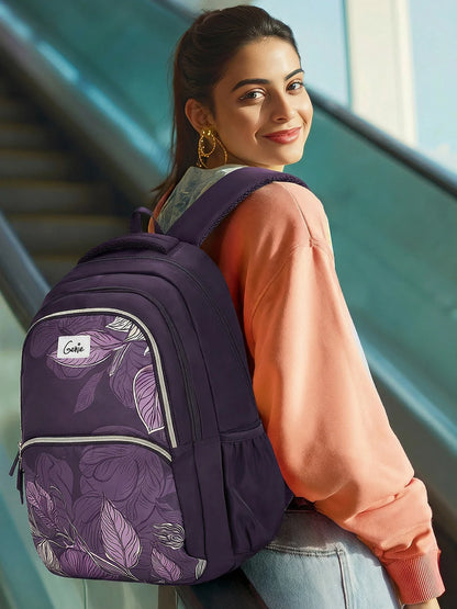 Canopy 36L Laptop Backpack With Raincover - Wine Red