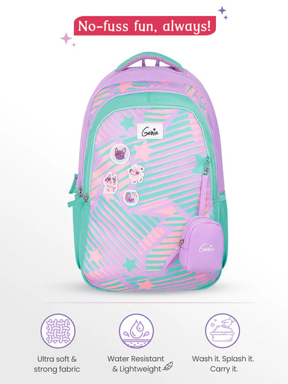 Sparkit 36L School Backpack - Lavender