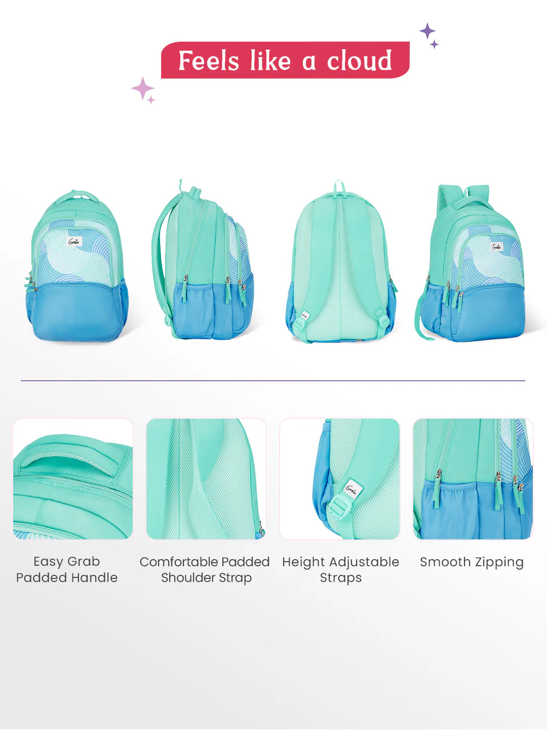 Camoflow 36L Laptop Backpack With Raincover - Blue