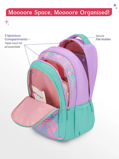 Sparkit 36L School Backpack - Lavender