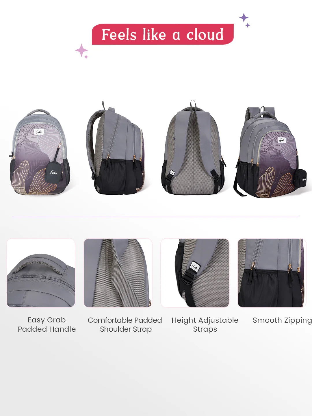 Emberlit 36L School Backpack - Black