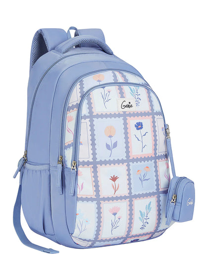 Liora 36L School Backpack - Pearl Blue