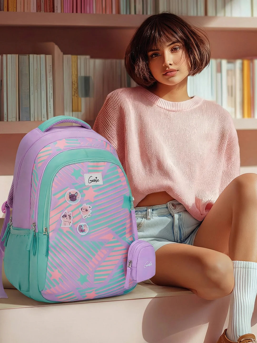 Sparkit 36L School Backpack - Lavender