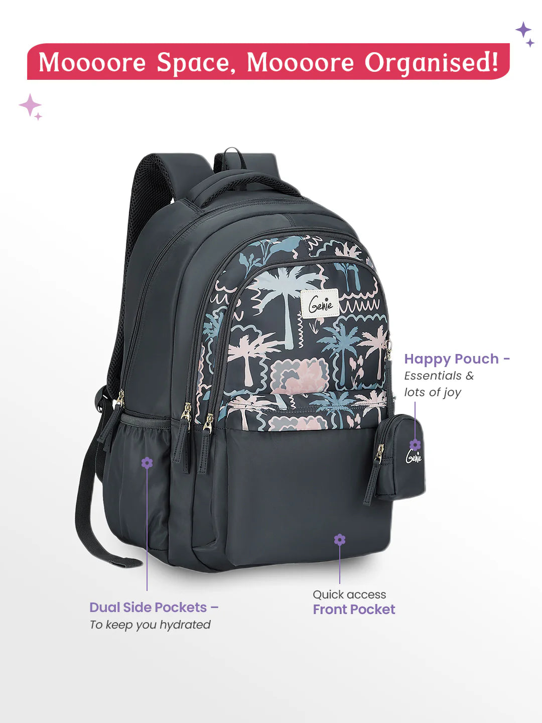 Mirana 36L Laptop Backpack - Grey